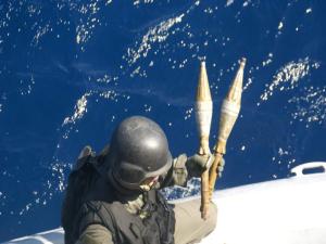 RPG rounds found on the skiff