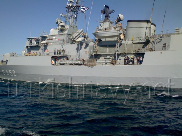 HS Hydra in Bosphorus. An old photo from 1998.