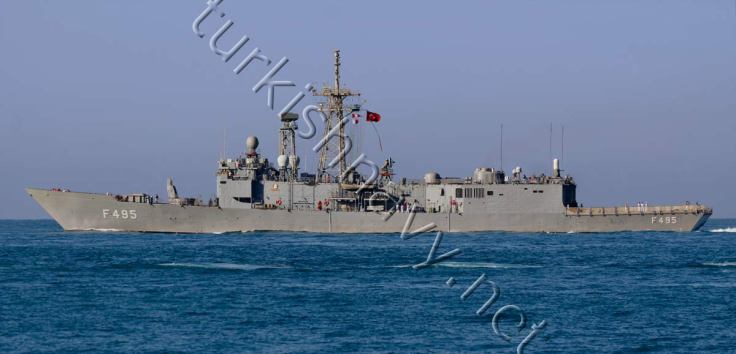 TCG Gediz with her new Smart Mk2 3D radar