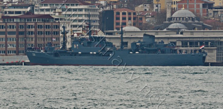 Egyptian supply ship A-230 Shalatein in Istanbul.