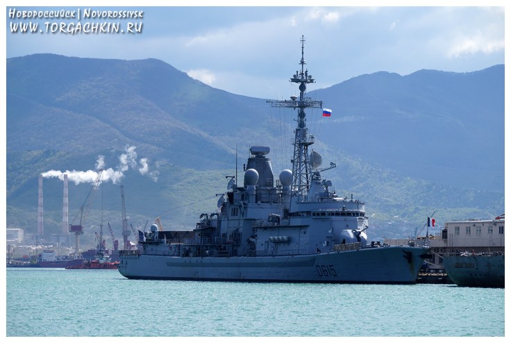 D-615 Jean Bart in NovoRossiysk, Russia. Photo:Igor Torgachkin. Used with permission.