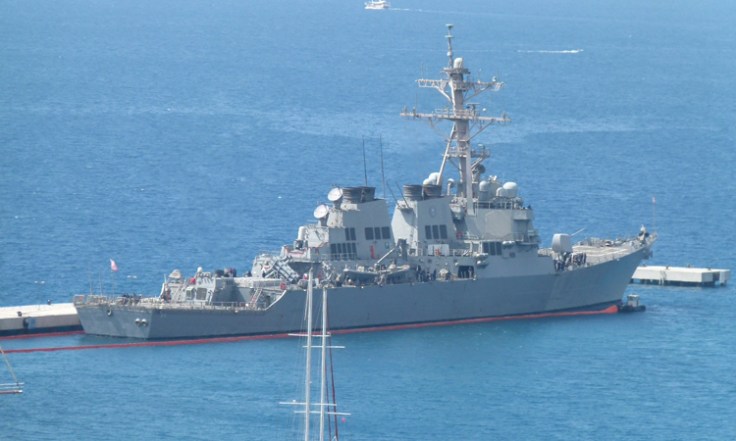 US destroyer USS Carney in Bodrum. Photo: Bodum'da Bugün