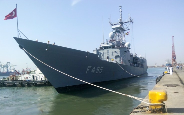 TCG GEdiz in Chennai port. Photo: http://chinditsdefence.blogspot.com.tr/